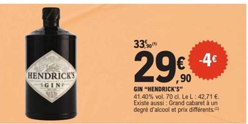 GIN "HENDRICK'S"