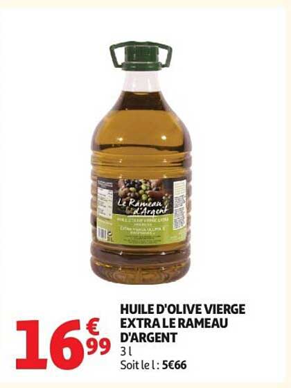 HUILE D'OLIVE VIERGE EXTRA LE RAMEAU D'ARGENT