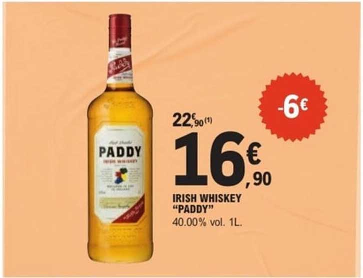 IRISH WHISKEY "PADDY"