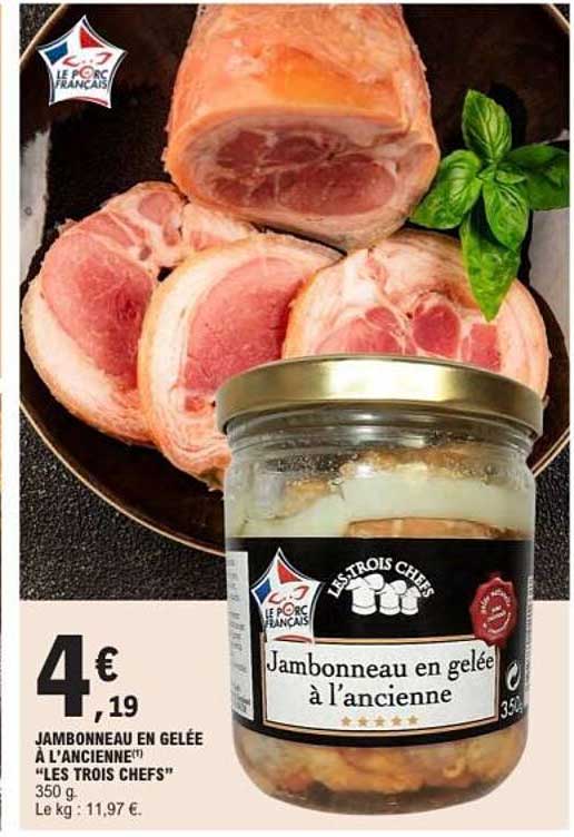 Jambonneau en gelée à l'ancienne