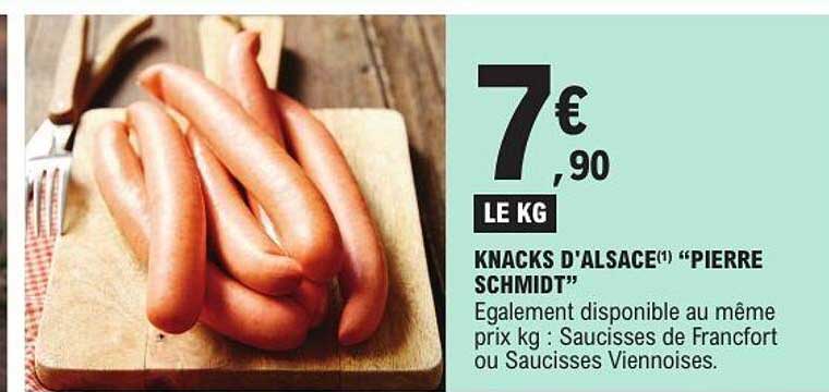 KNACKS D'ALSACE(*) "PIERRE SCHMIDT"