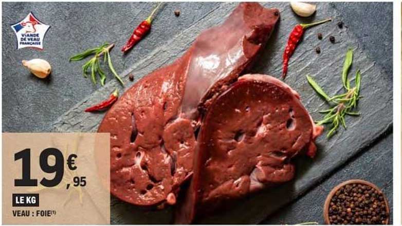 LE KG VEAU · FOIE()