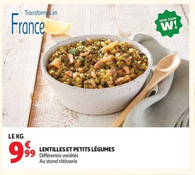 LENTILLES ET PETITS LÉGUMES