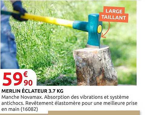 MERLIN ÉCLATEUR 3.7 KG