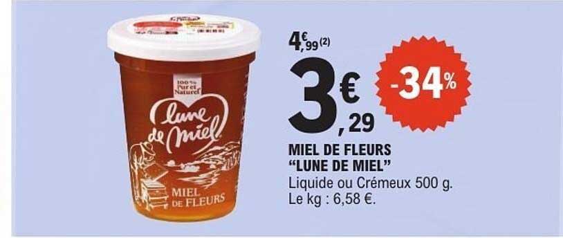 MIEL DE FLEURS "LUNE DE MIEL"