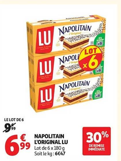 NAPOLITAIN L'ORIGINAL LU
