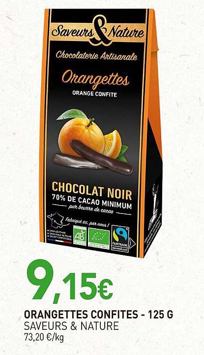 Orangettes Confites - 125 g
