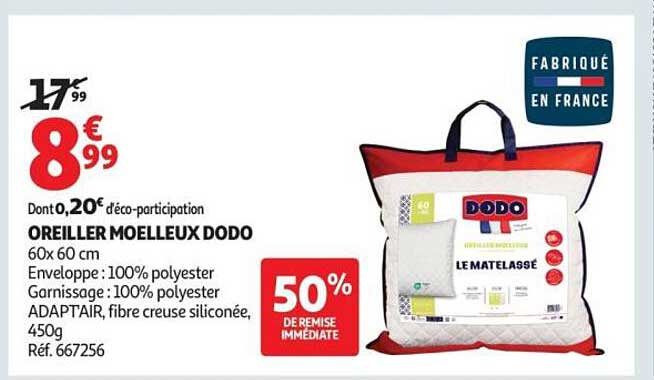 OREILLER MOELLEUX DODO