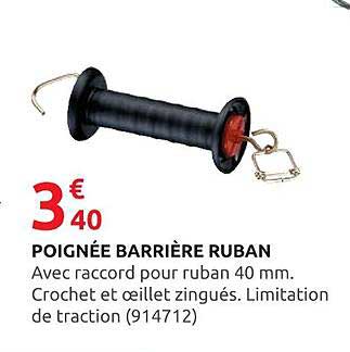 POIGNÉE BARRIÈRE RUBAN