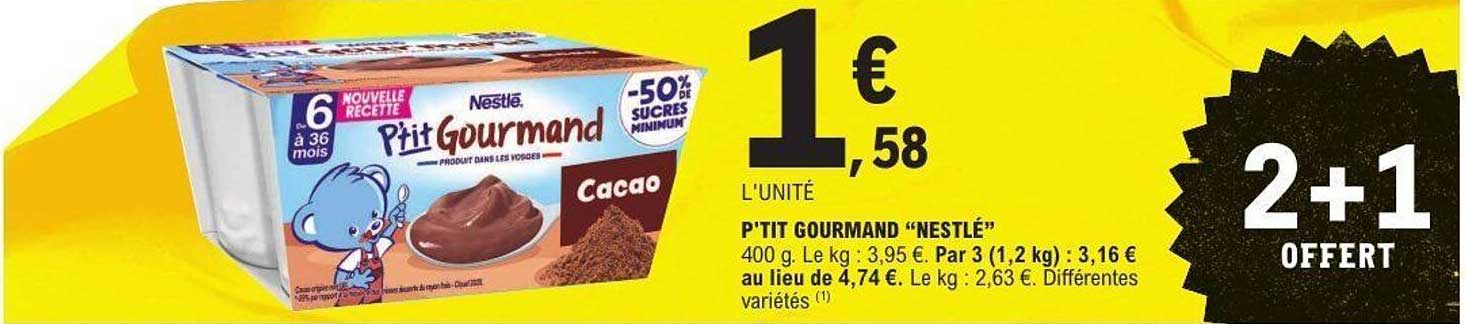 P'TIT GOURMAND "NESTLÉ"