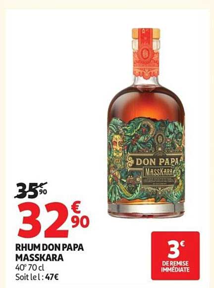 RHUM DON PAPA MASSKARA