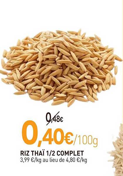 RIZ THAÏ 1/2 COMPLET