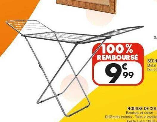 SÉCHOIR 100% REMBOURSE