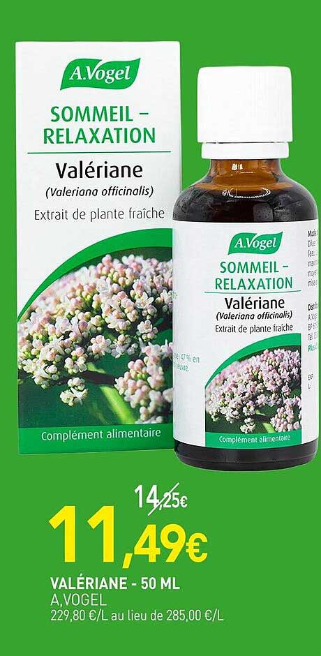 SOMMEIL - RELAXATION Valériane 50 ML