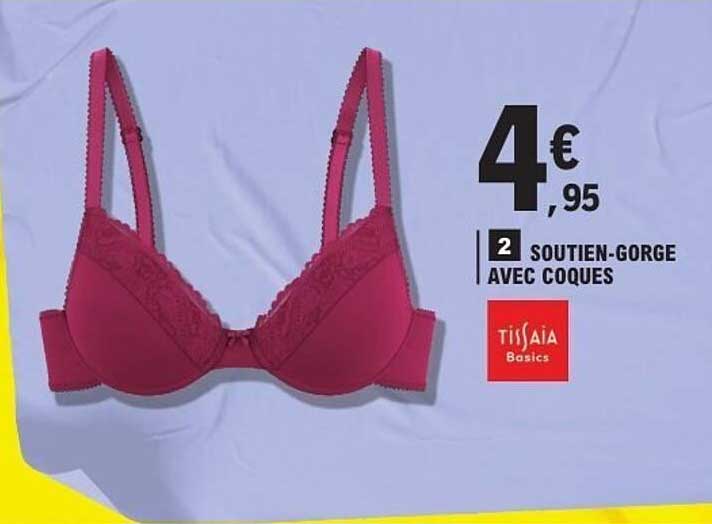 SOUTIEN-GORGE AVEC COQUES