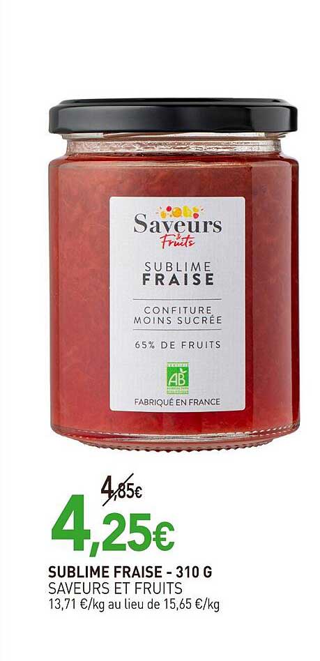 Sublime Fraise - 310 g