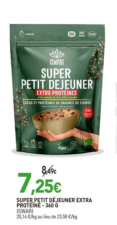 SUPER PETIT DEJEUNER EXTRA PROTEINES