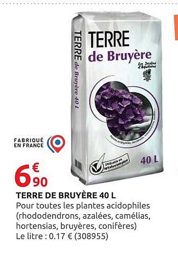 TERRE DE BRUYÈRE 40 L