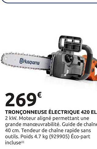 TRONÇONNEUSE ÉLECTRIQUE 420 EL