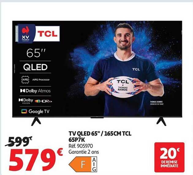 TV QLED 65" / 165CM TCL 65P7K
