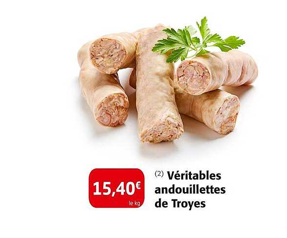 Véritables andouillettes de Troyes