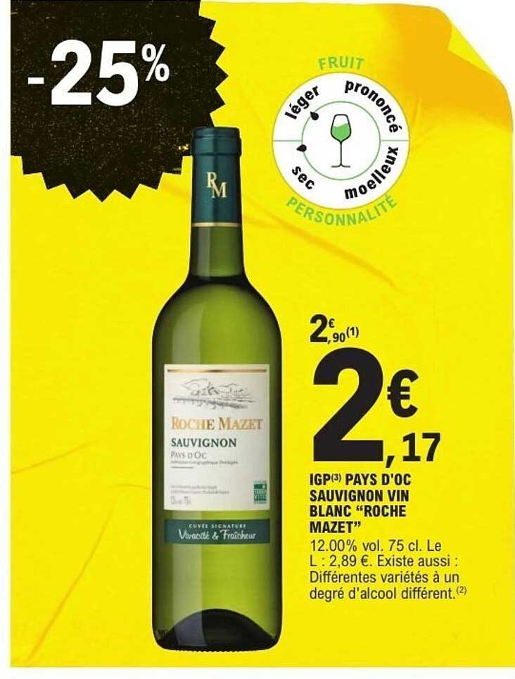 VIN BLANC "ROCHE MAZET"