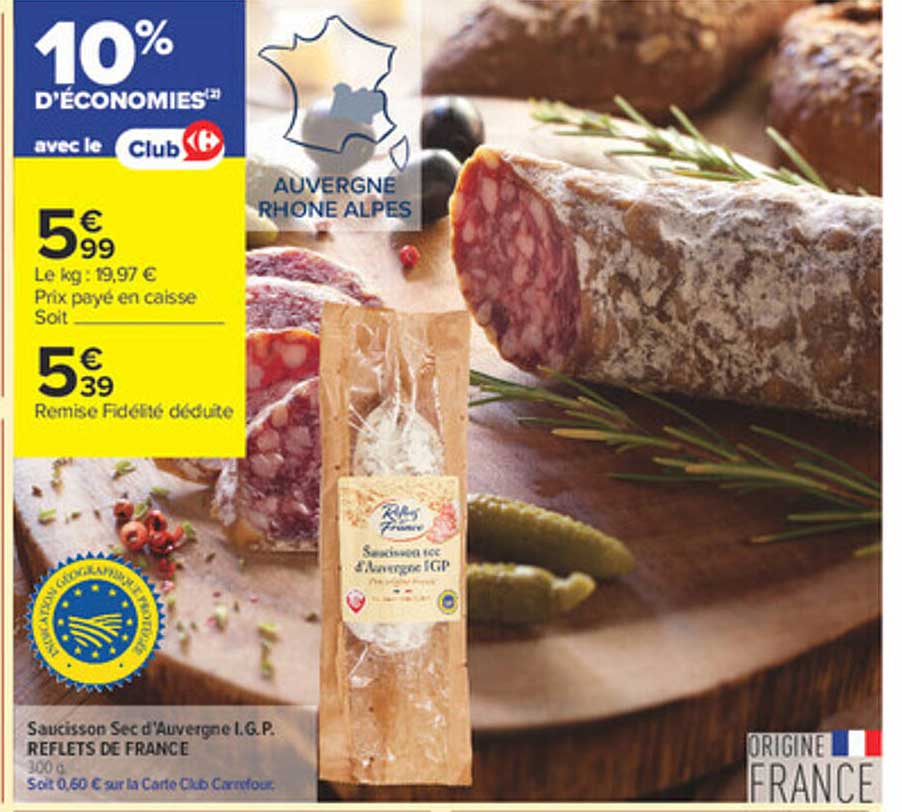 10% D'ÉCONOMIES avec le Club Carrefour