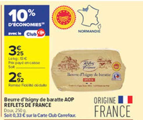 10% D'ECONOMIES avec le Club Carrefour