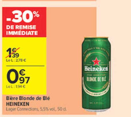 -30% DE REMISE IMMÉDIATE