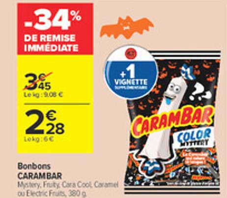 -34% DE REMISE IMMÉDIATE