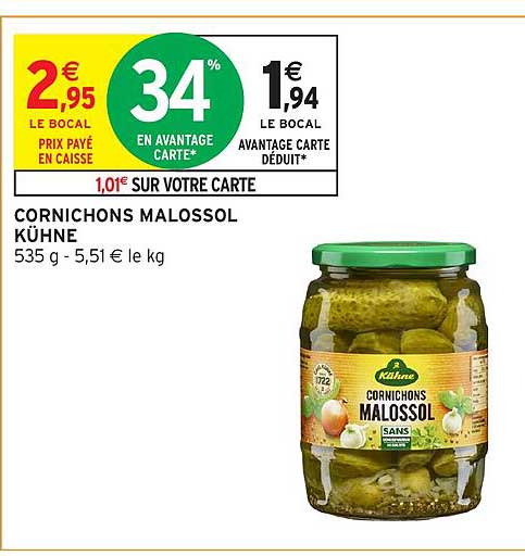 34% en avantage carte*