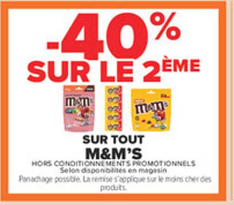 -40% SUR LE 2ÈME