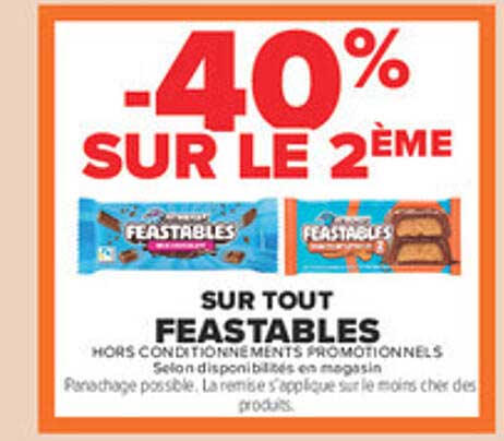 -40% SUR LE 2ÈME
