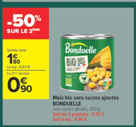-50% SUR LE 2EM