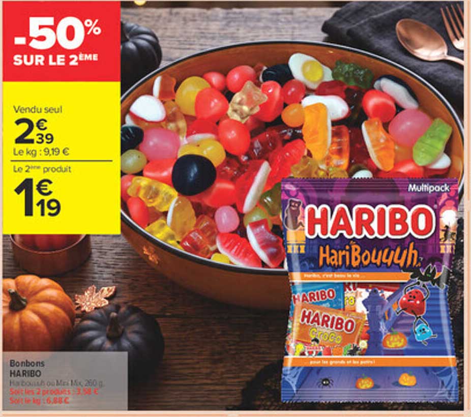-50% SUR LE 2ÈME