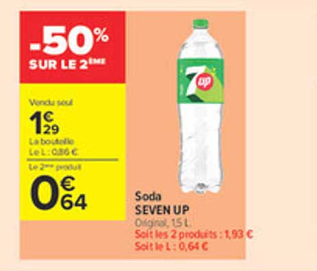 -50% SUR LE 2ÈME