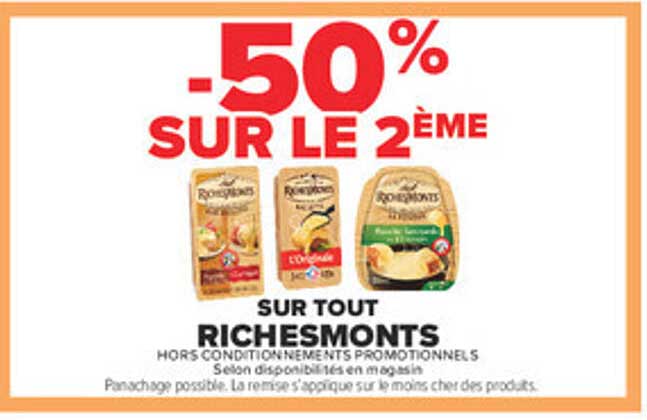 -50% SUR LE 2ÈME