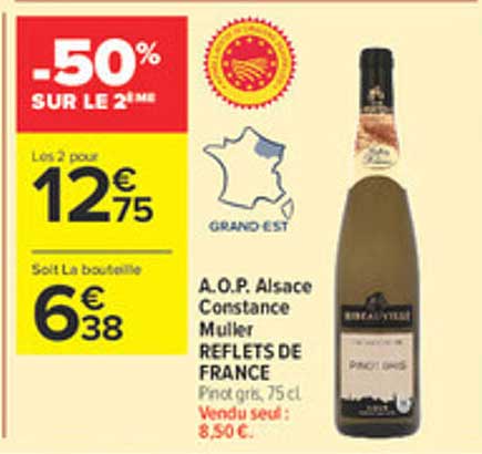 -50% SUR LE 2ÈME