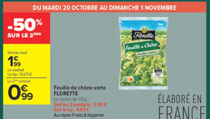 -50% SUR LE 2ÈME