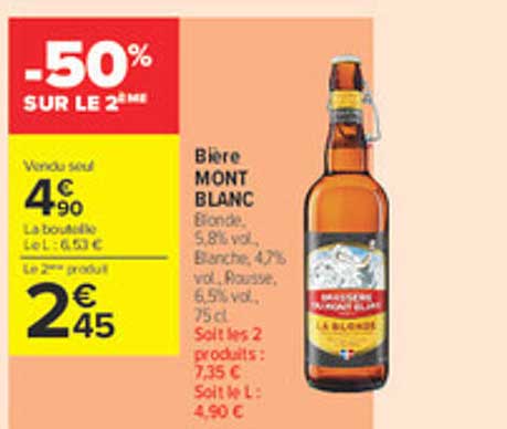 -50% SUR LE 2ÈME