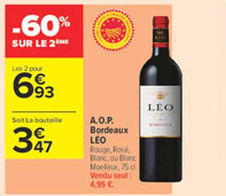 -60% SUR LE 2ème