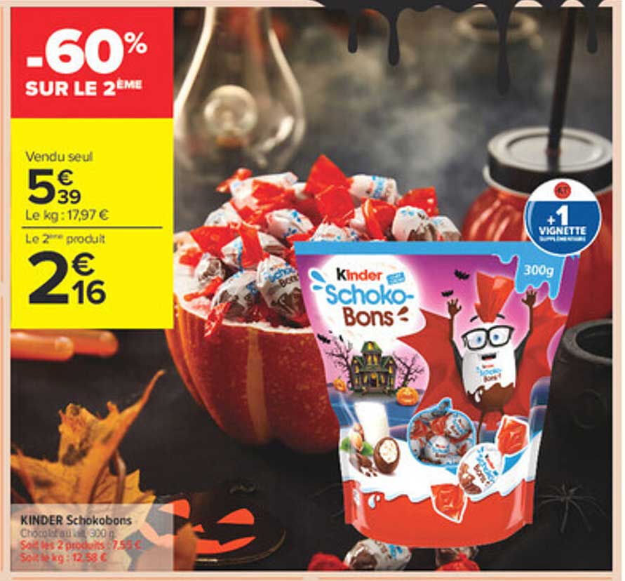 -60% SUR LE 2ÈME
