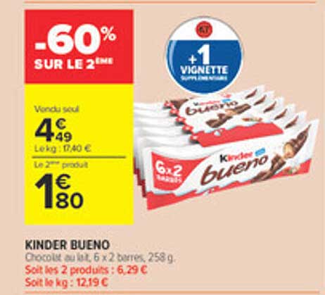 -60% SUR LE 2ÈME
