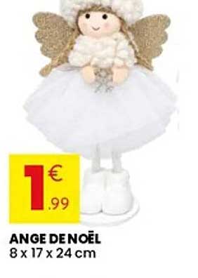 ANGE DE NOËL 8 x 17 x 24 cm