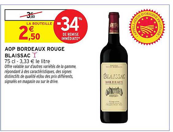 AOP BORDEAUX ROUGE BLAISSAC