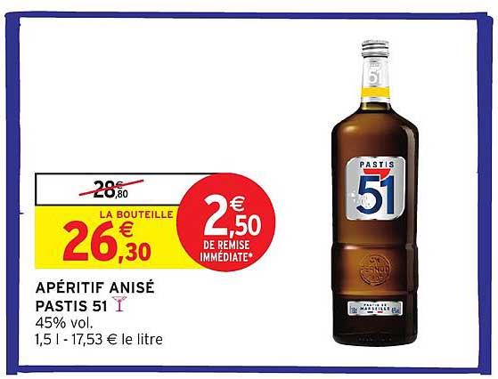 APÉRITIF ANISÉ PASTIS 51