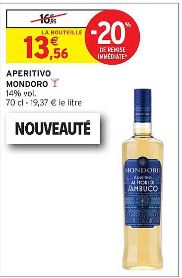 APERITIVO MONDORO