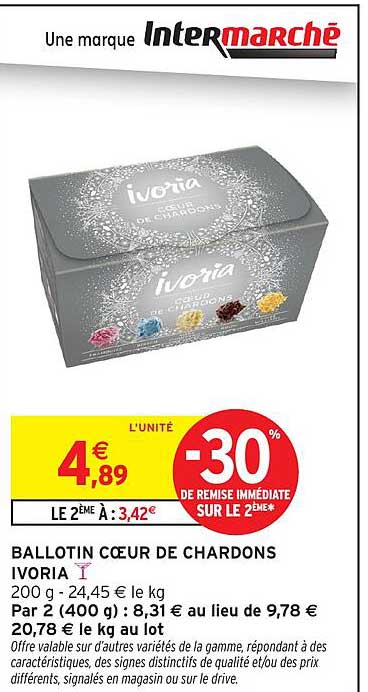 BALLOCON CŒUR DE CHARDONS IVORIA