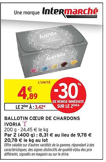 BALLotin CŒUR DE CHARDONS IVORIA