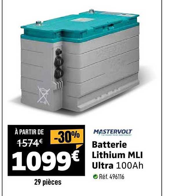 Batterie Lithium MLI Ultra 100Ah